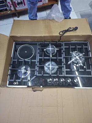CKS 90cm 4gas (1 Wok) +1 Ceramic Plate Hob