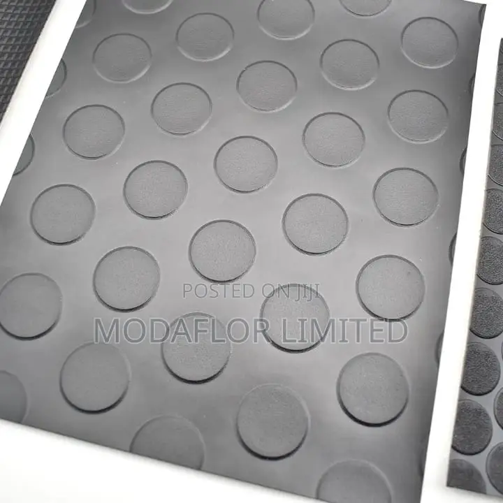 Sound-Reducing Coin Rubber Mat –Ideal for Gyms, Studios Apartments