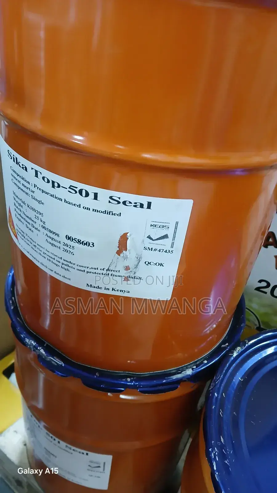 Sikatop Seal 501cementitious
