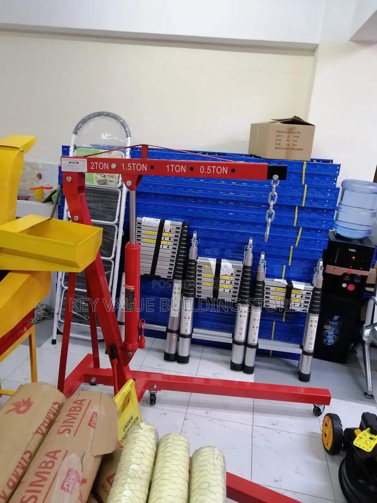Heavy Duty Engine Crane