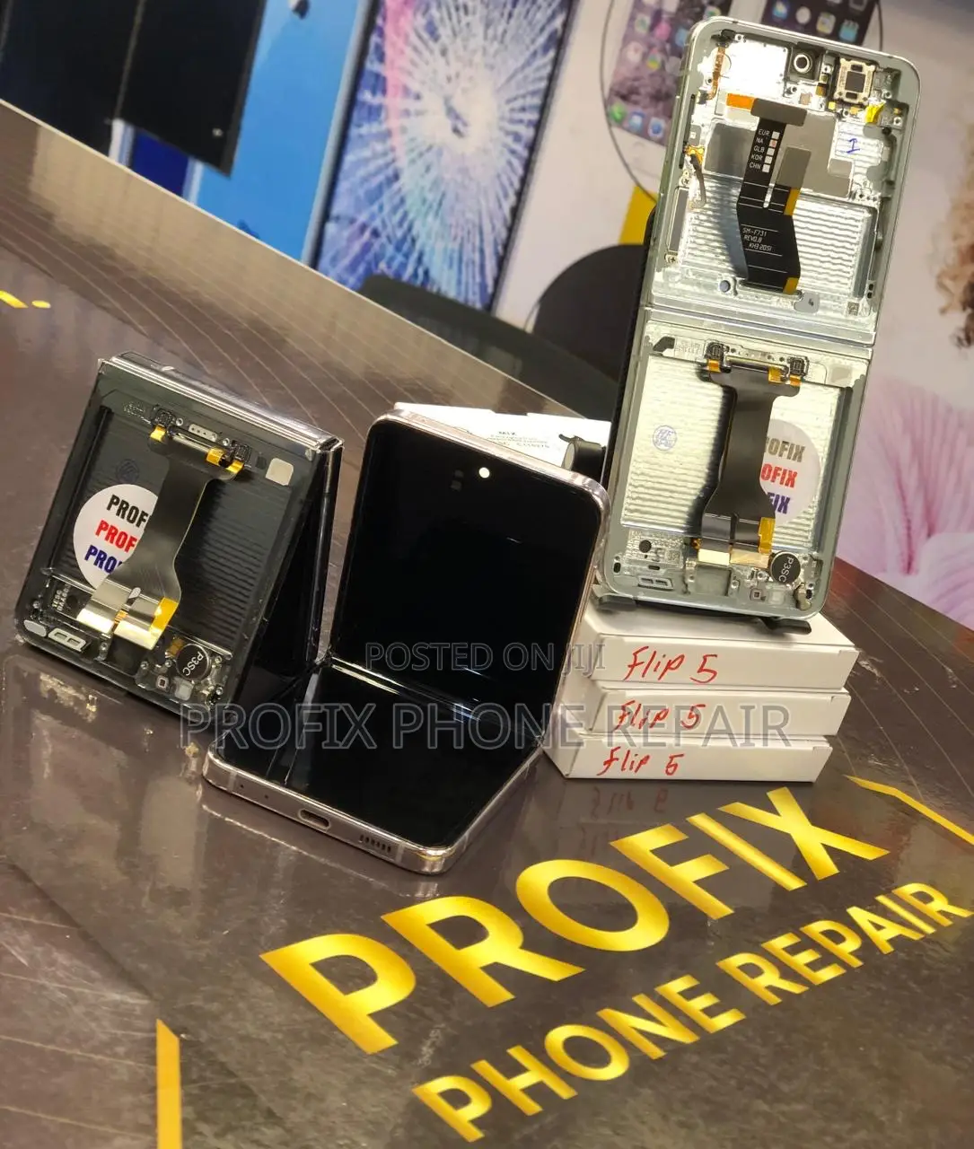 Original Samsung Galaxy Z Flip 5 Screen Replacement And Installation