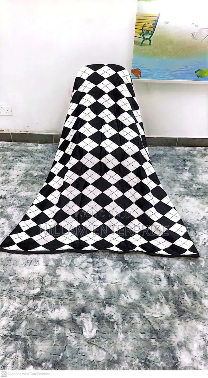 Dual Sided Super Soft Print Throw Blanket*