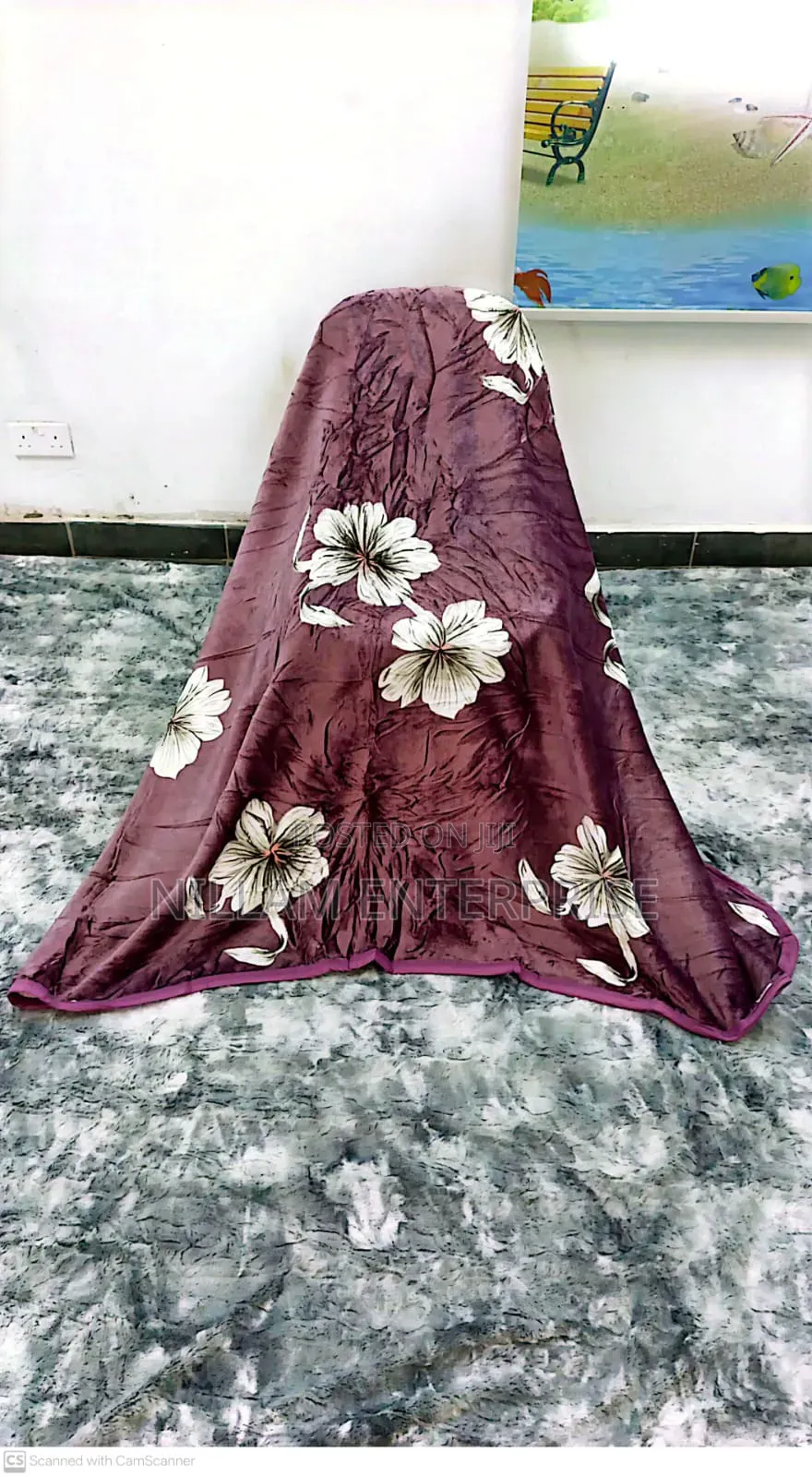 Dual Sided Super Soft Print Throw Blanket*