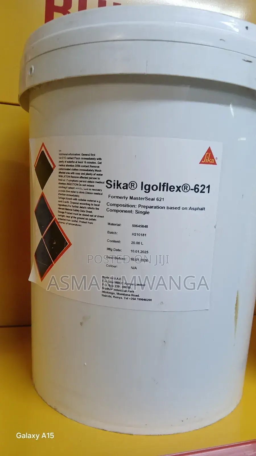 Foundations Igol Flex Bituminous (Sika Igolflex 621)