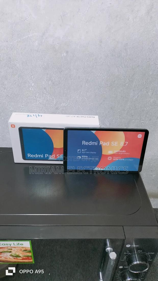 New Xiaomi Redmi Pad SE 8.7 64 GB Black - thumbnail 3