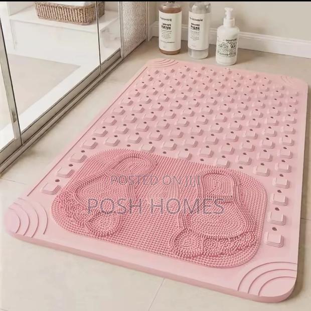 Pink Soft Anti Slip Mats