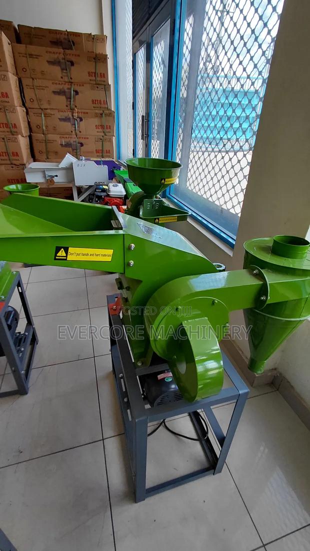 Corn Grinding Mill for Maize Flour Production With Motor/Engine. - thumbnail 3