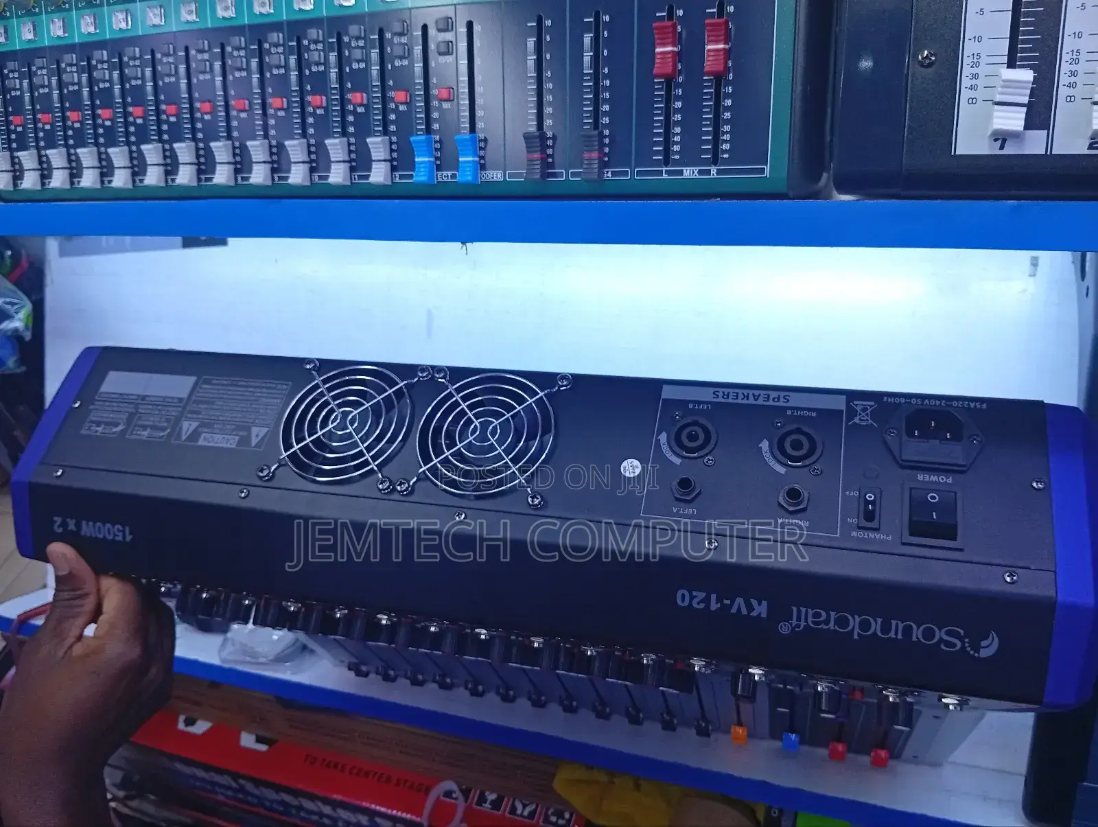 Powercraft Kv 120 Pro Mixer 12 Channel 3000w Power Mixer