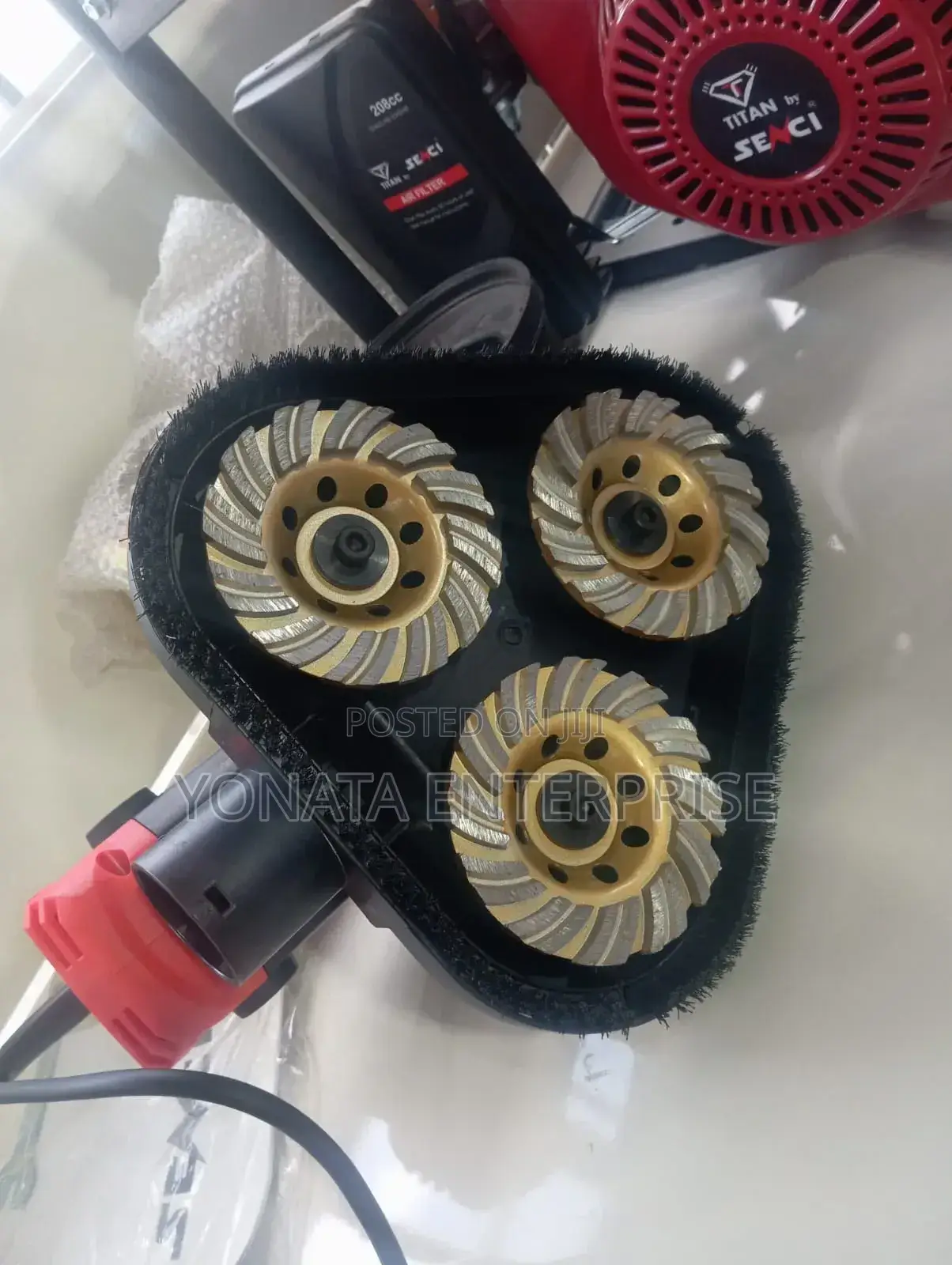 Hand Held Concrete Floor Grinder