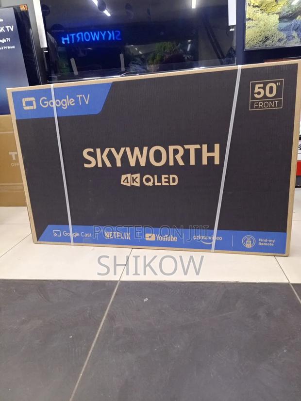 Skyworth 50” Qled Uhd Frameless Google Tv –Hdr Support - thumbnail 3