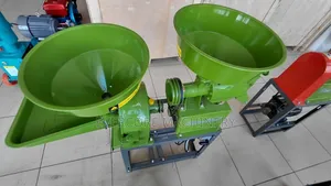 Heavy Duty Combined Rice Milling Machine With Motor.
