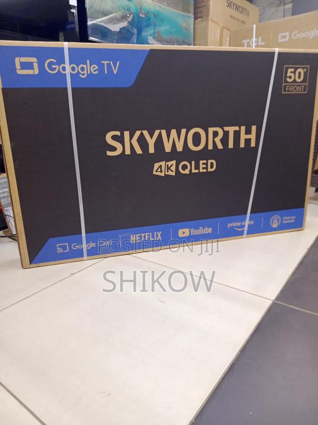 Skyworth 50” Qled Uhd Frameless Google Tv –Hdr Support - thumbnail 4