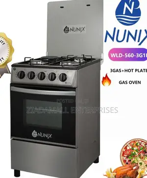 Nunix Cooker 3+1cook Smarter With the Nunix 50x55 3+1 Gas Cooker
