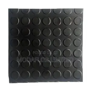 Coin Rubber Mat Roll – Ideal for Poolside, Gyms Utility Spaces