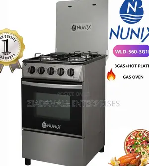 Nunix 3+1 Cooker Nunix 50x55 3+1 Standing Cooker – Your Complet