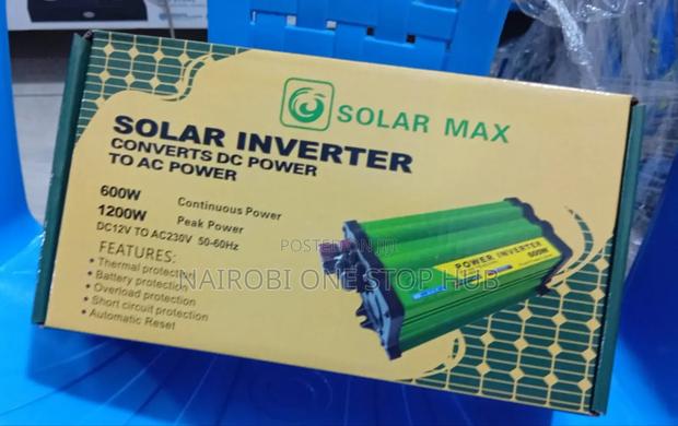 600w Solar Max Inverter With Battery Overload Protection