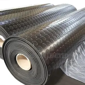 Shock-Resistant Coin Rubber Mat – For Gyms Fitness Studios