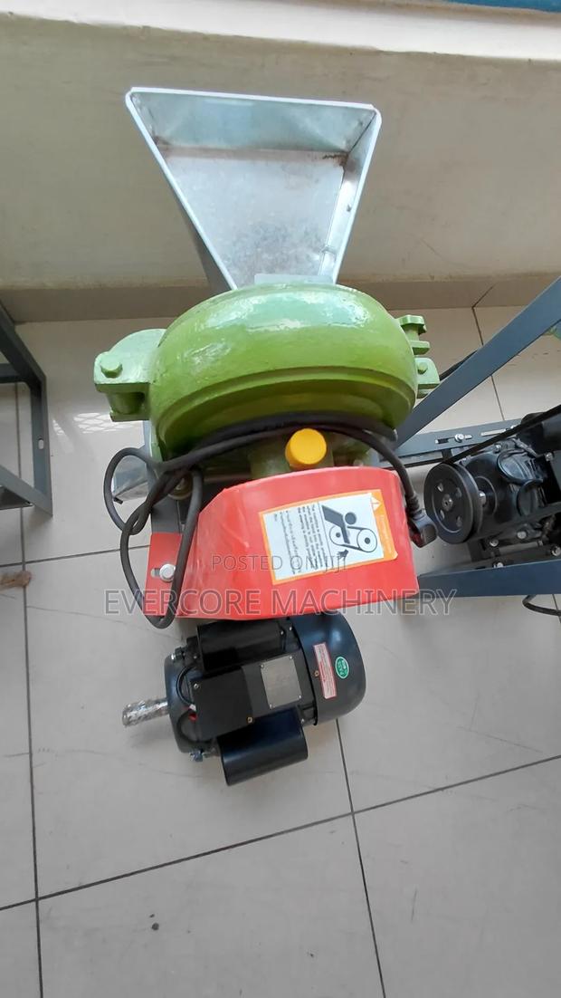 Disc Mill Machine With Electric Motor Available on Offer. - main view