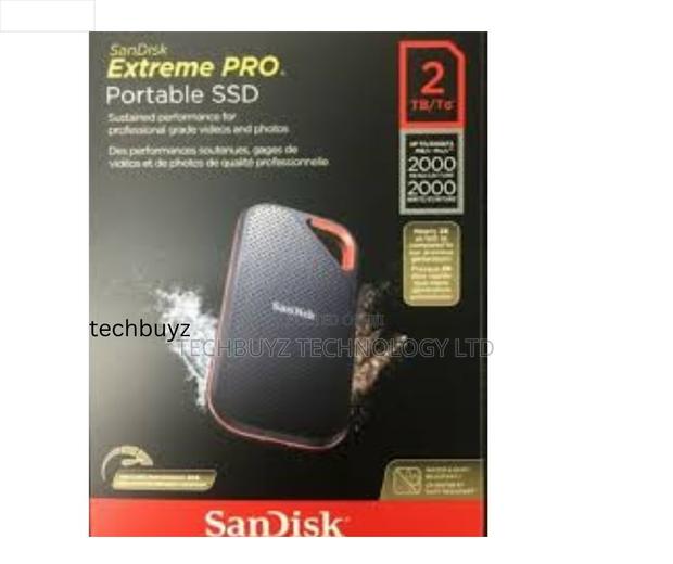 Sandisk E81 Extreme Pro Portable External Ssd V2 2tb-sdssde81-2t00-g25