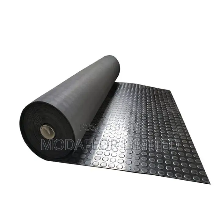 Heavy-Duty Coin Rubber Mat – Ideal for Wet Industrial Floors
