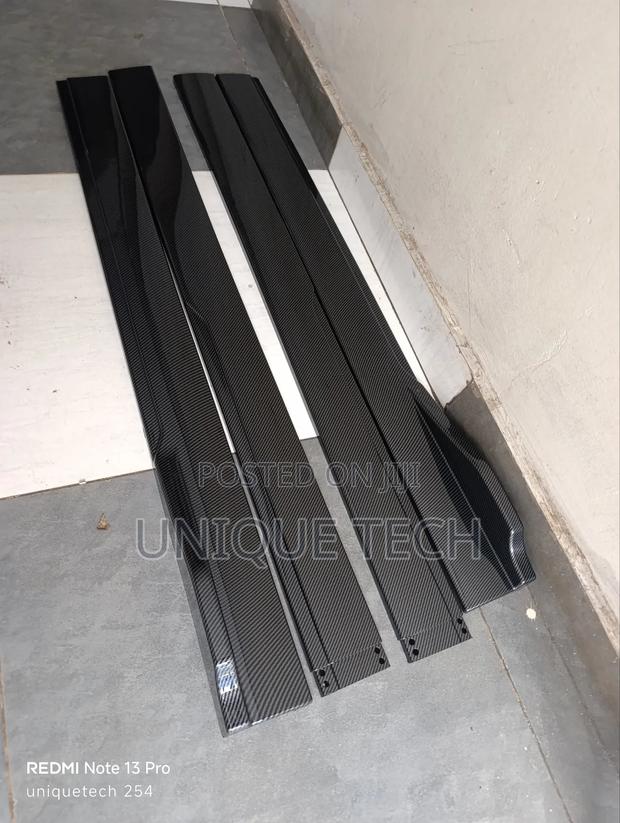 Universal Carbon Design Side Skirts - main view