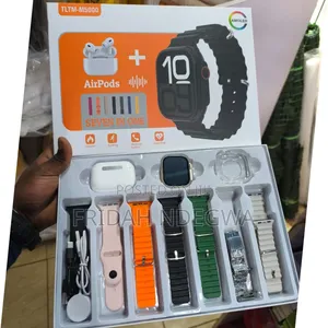 *Tltm-M5000 Smart Watch Ultra 7 Strap + 1 Smart Watch