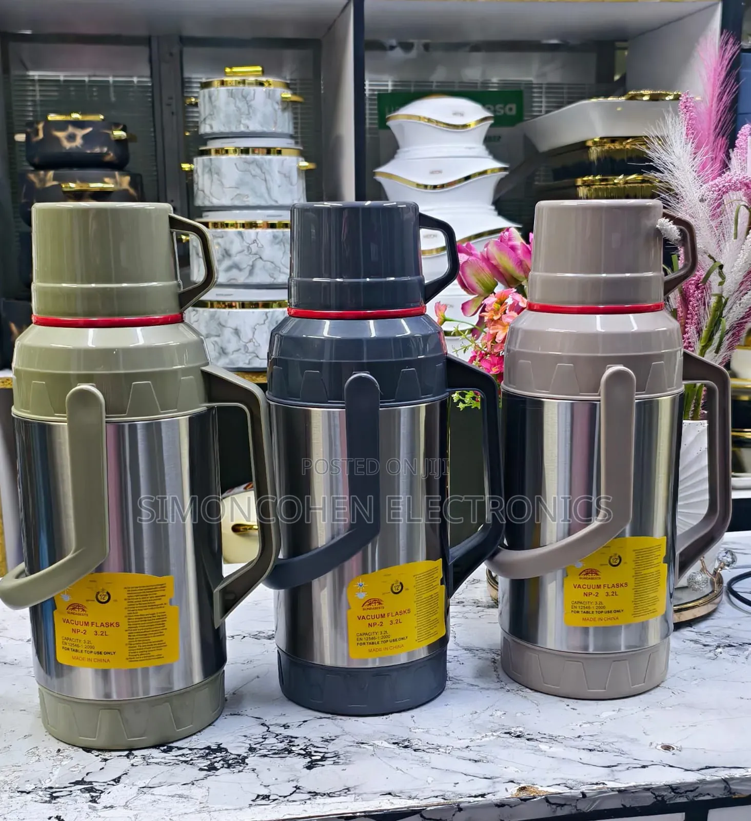 3.2 Litres Steel Flask