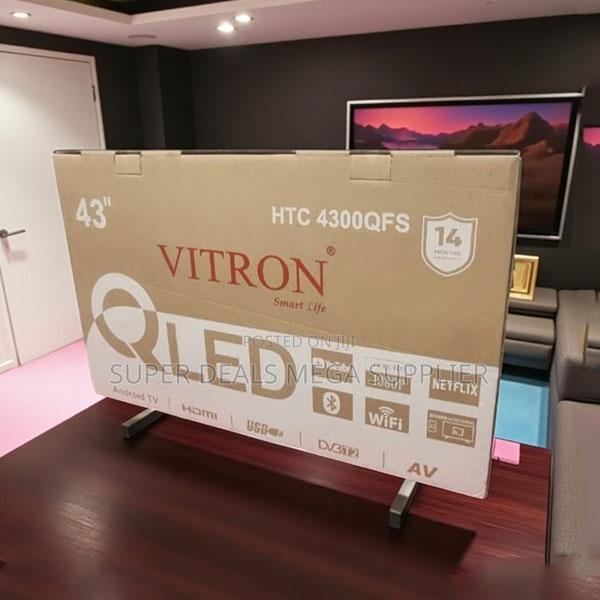 Vitron 43 Inch Qled Smart Android Tv With Inbuilt Digital Tuner - thumbnail 2