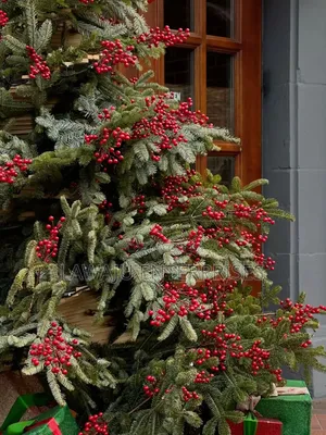 Christmas Decor Berry Branches