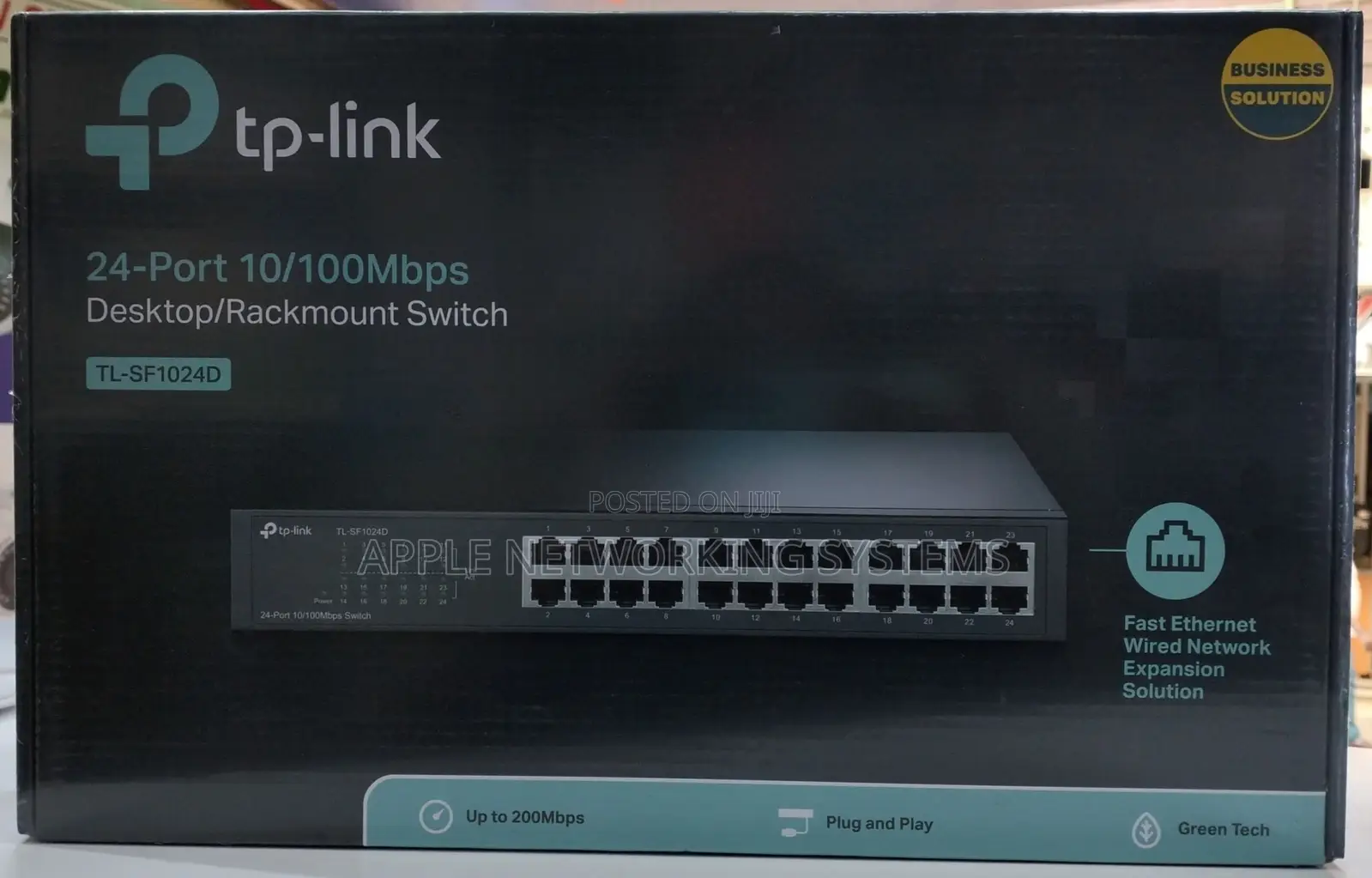 Tp-Link 24-Port 10/100mbps Desktop/Rackmount Switch