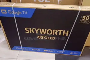 Skyworth 50" Smart Qled Tv With Google Tv
