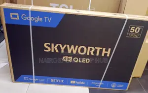 Skyworth 50" Smart Qled Tv With Google Tv