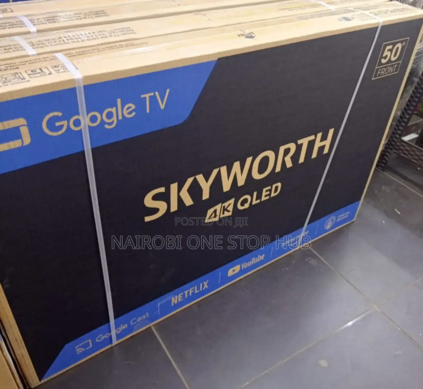 Skyworth 50 Inch Frameless Qled Smart Tv