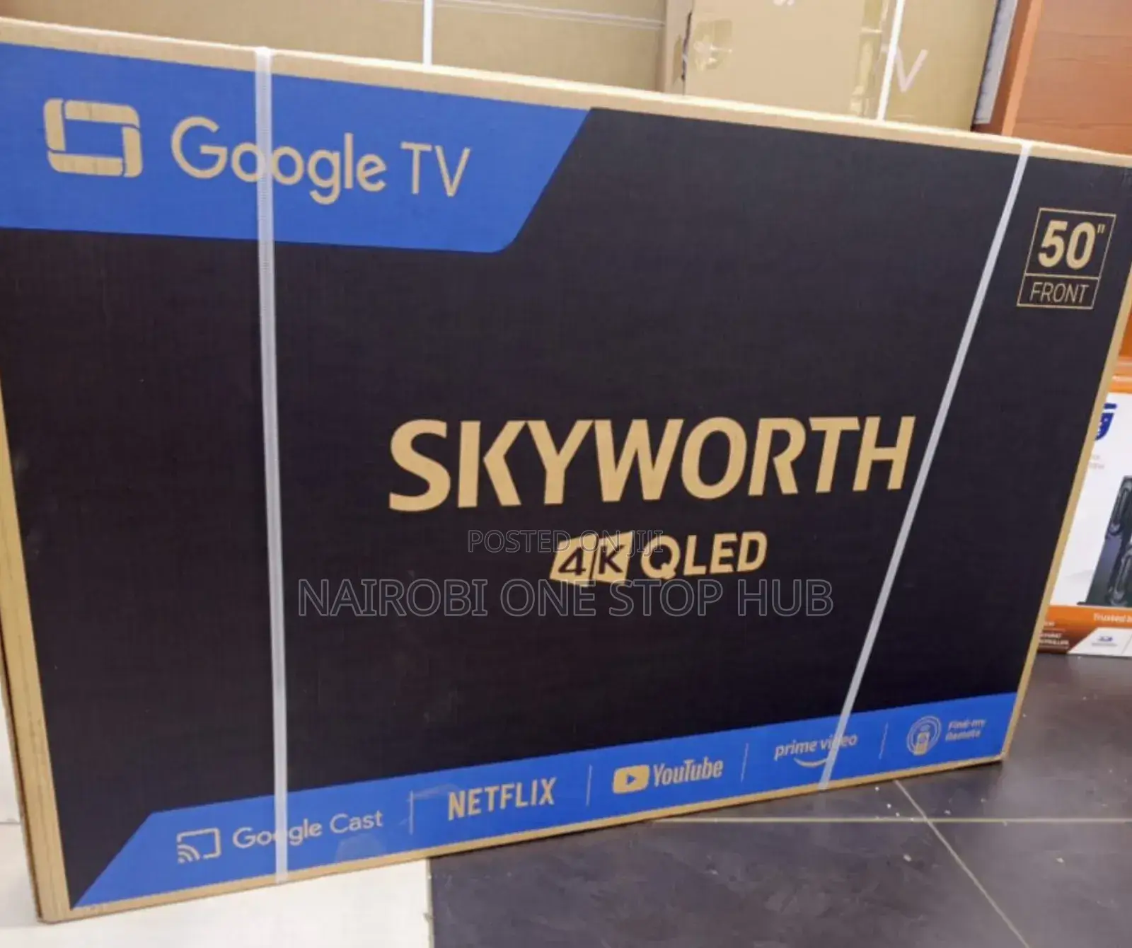 Skyworth 50 Inch Smart Tv With Voice Control and Chromecast