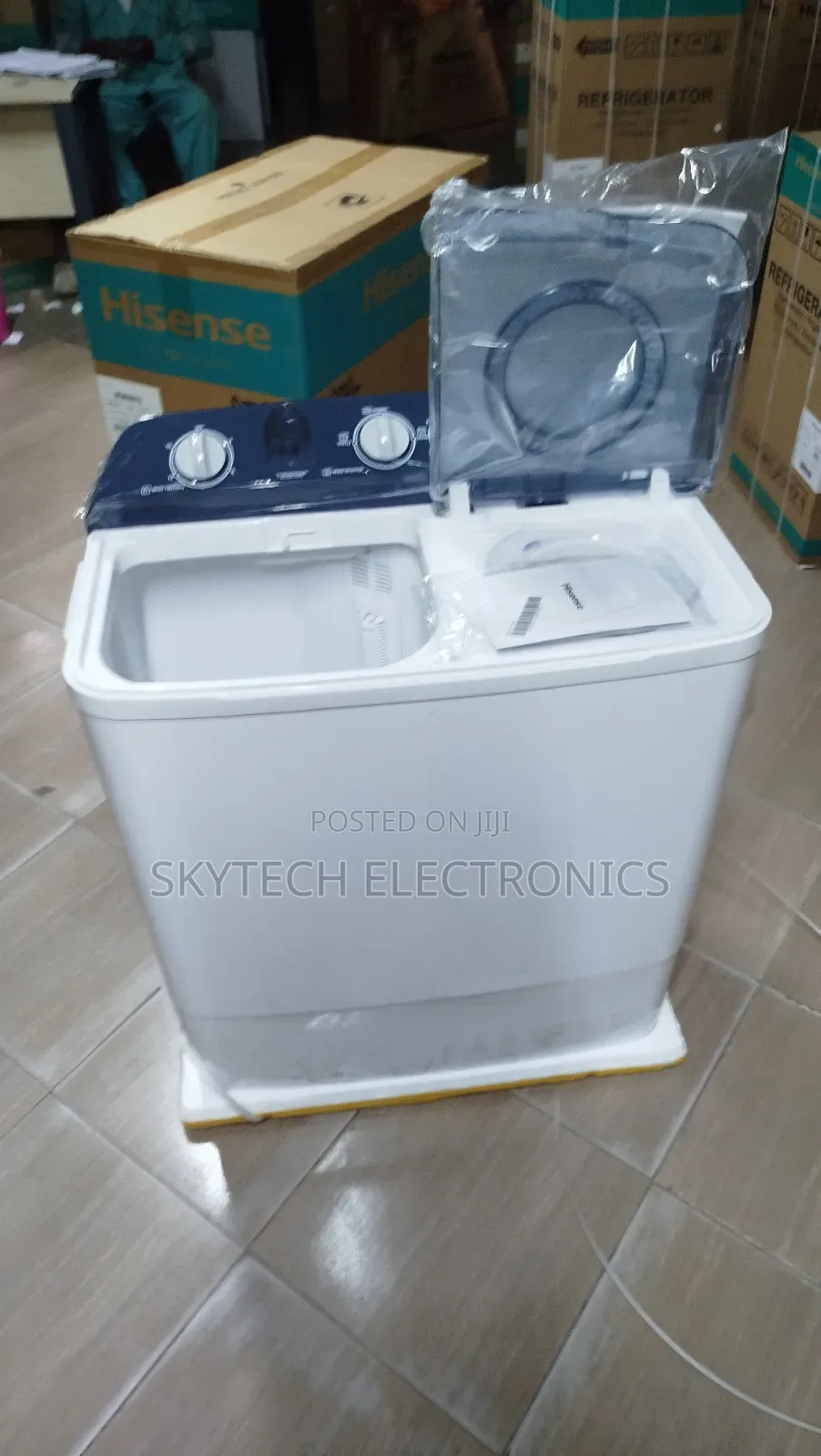 Hisense Washing Machine Twin Tub 8kg Semi-Automatic