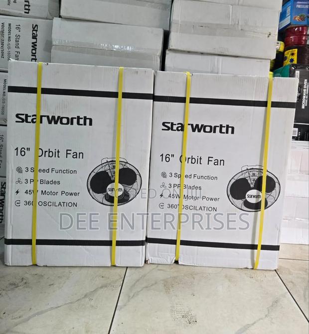 Starworth 16"Orbit Fan 360° Oscillation