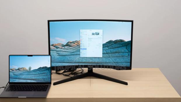 Samsung G55c 27" QHD Curved Gaming Monitor 2560× 1440 Monitor - main view