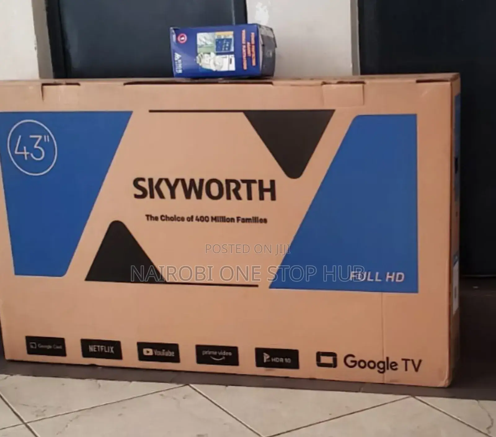Skyworth 43" Google Tv With Hdr10 and Chromecast Built-In
