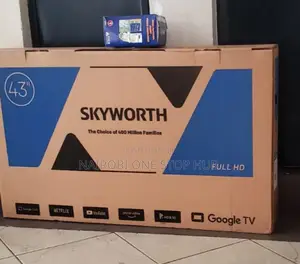 Skyworth 43" Google Tv With Hdr10 and Chromecast Built-In