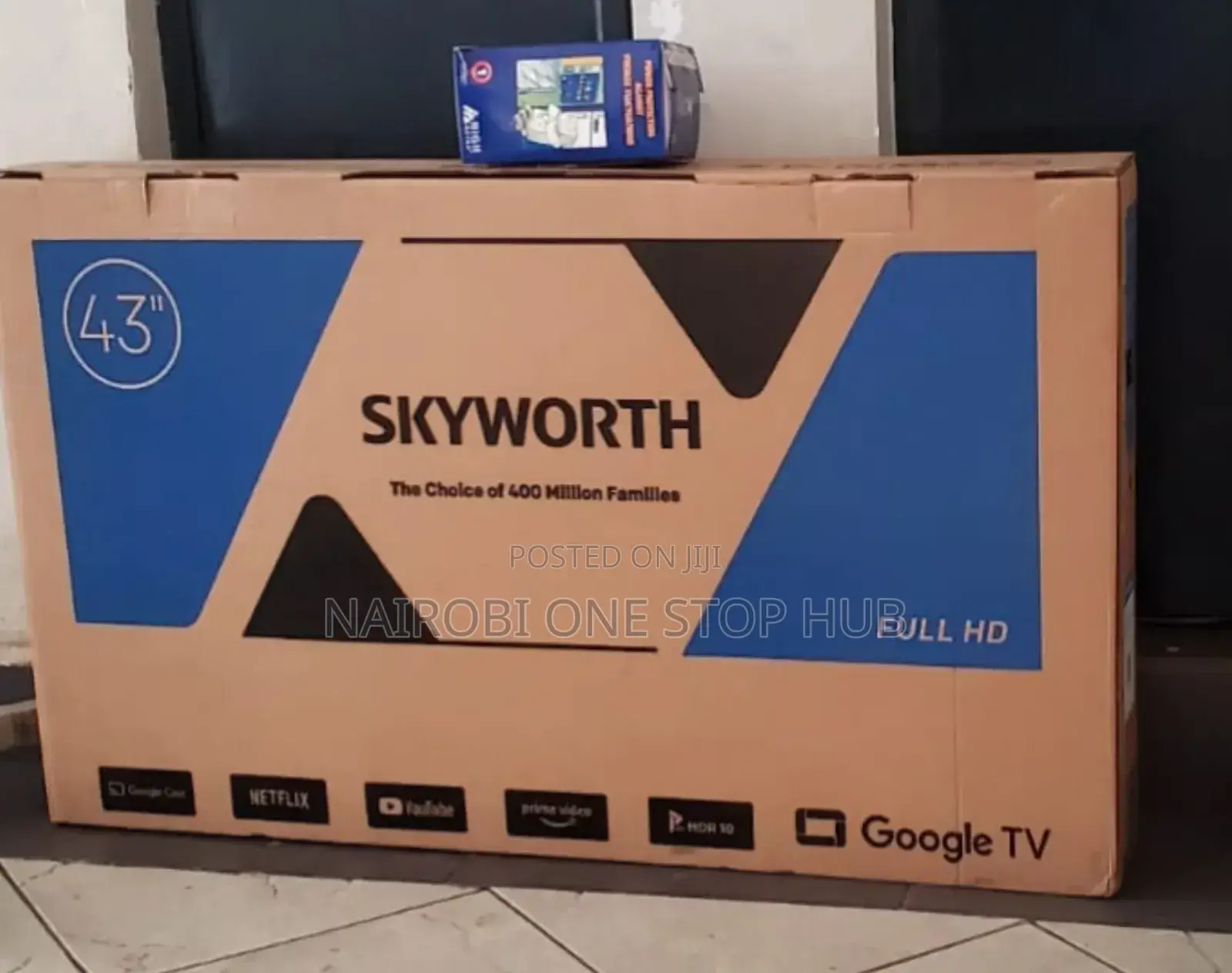 Skyworth 43" Google Tv With Hdr10 and Chromecast Built-In