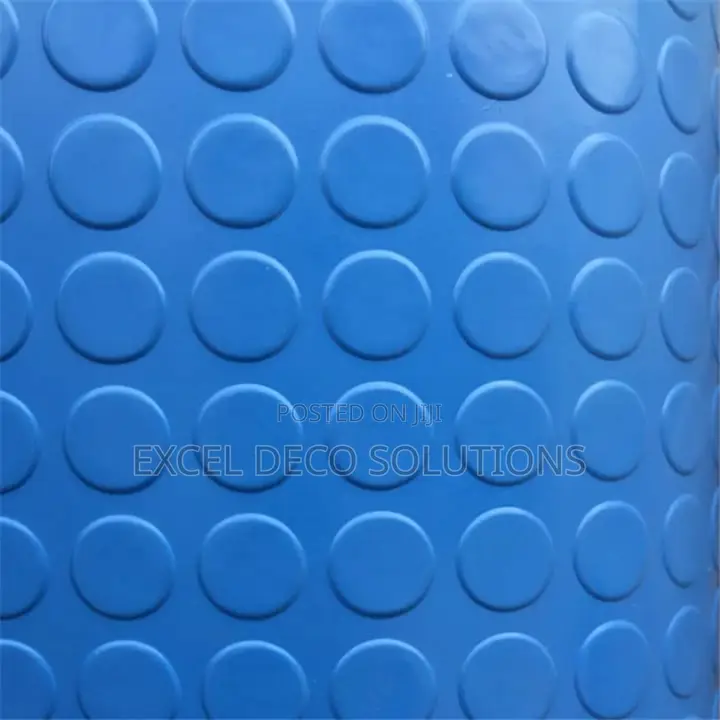 Coin Design Gym Mat – Shock Absorbing, Non-Slip Easy to Clean