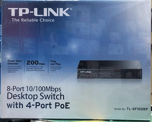Tp-Link 8-Port 10/100mbps Desktop Switch With 4-Port Poe
