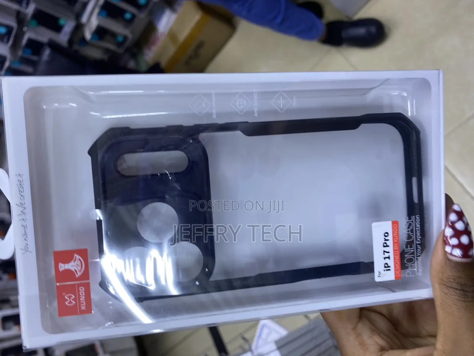 Beetley Xundd Clear Pc Hard Case for iPhone 17 Pro