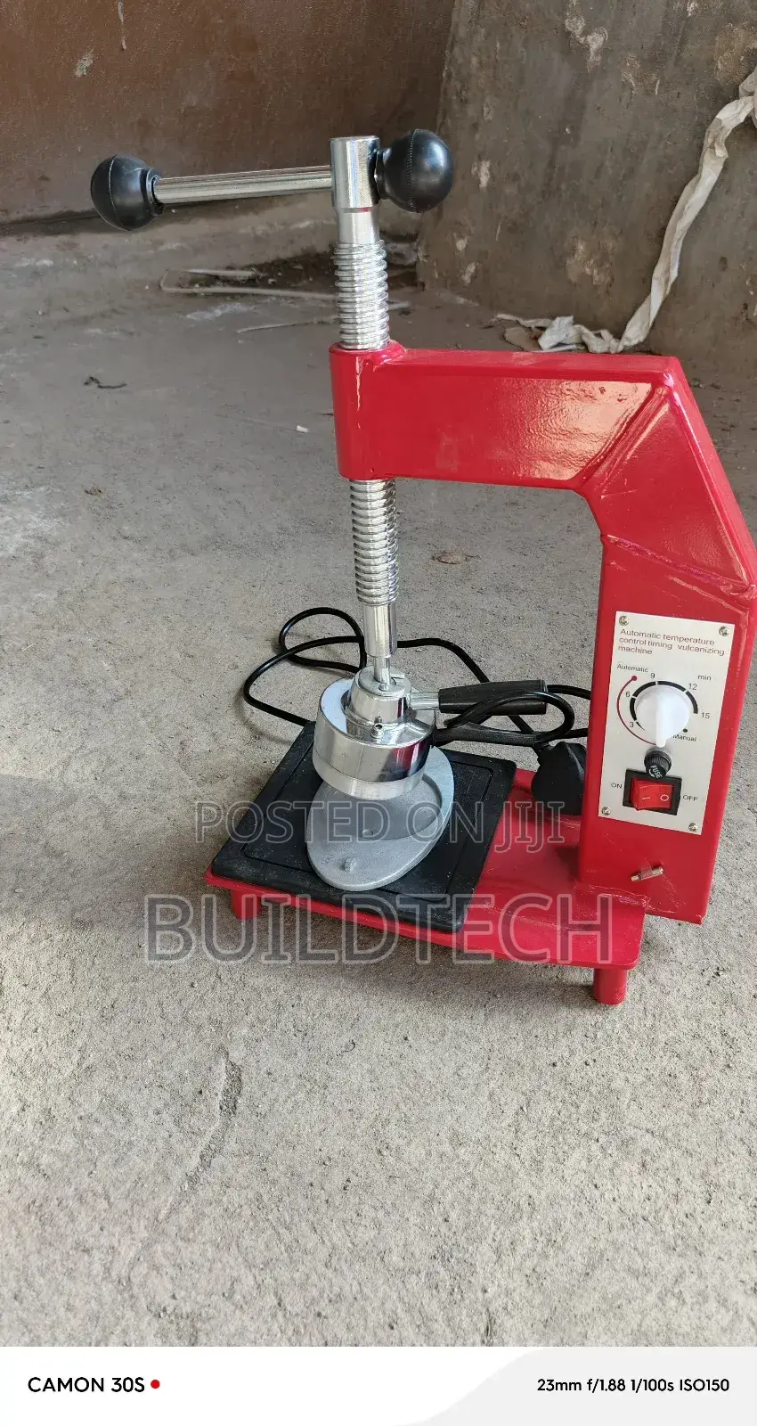 Compact Electric Tyre Patch Machine