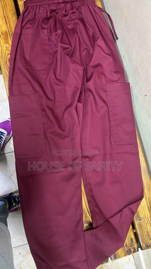 Maroon Nurse Pants - thumbnail 2