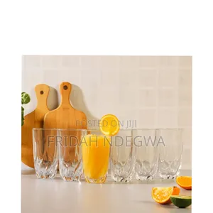 *Twisted Water Glass