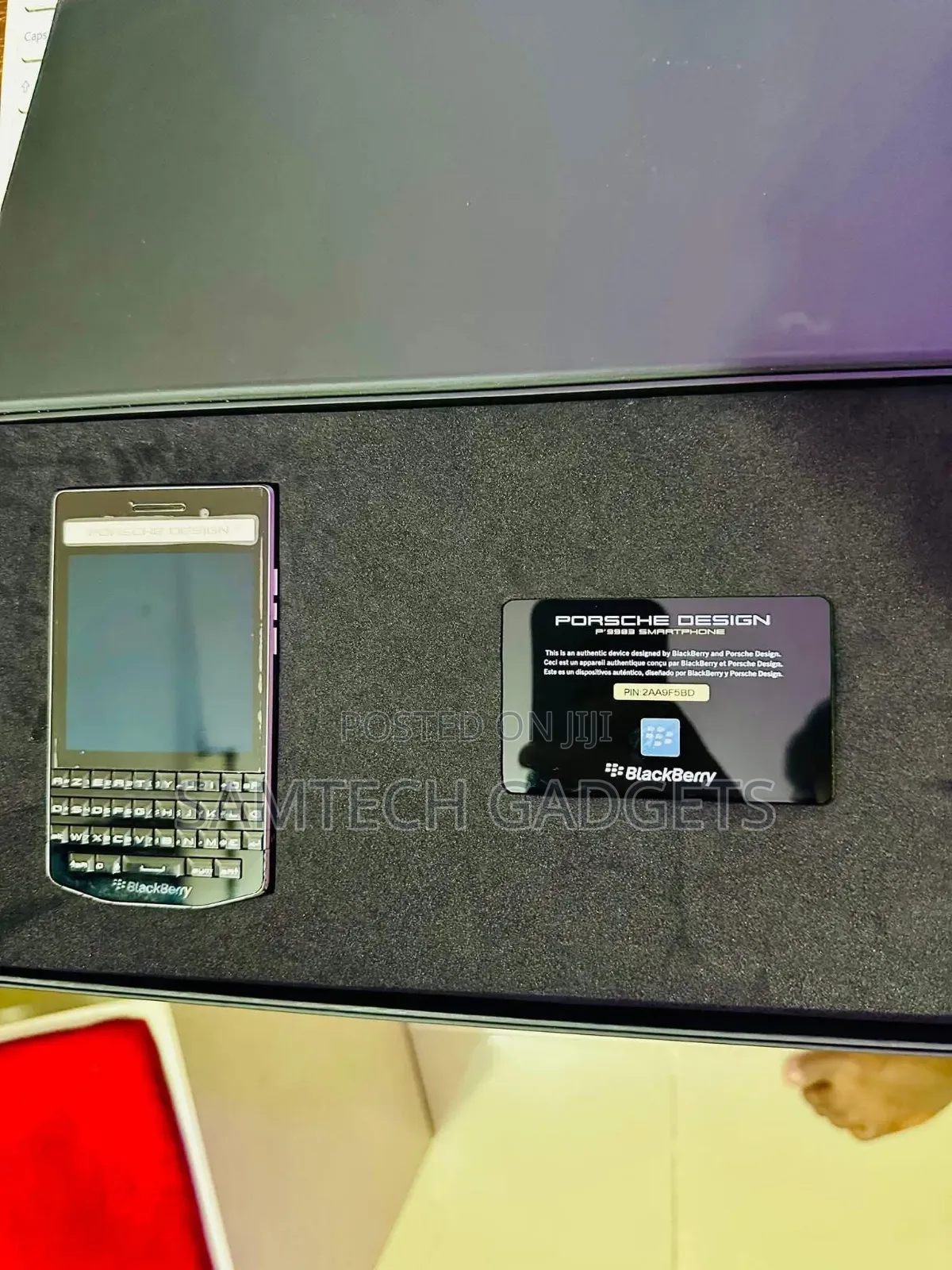 New BlackBerry Porsche Design P'9983 64 GB Black