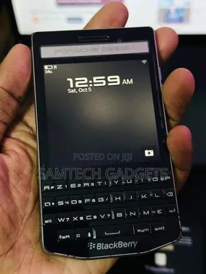New BlackBerry Porsche Design P'9983 64 GB Black