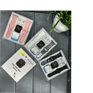 2 in 1 Strap Smart Watch With Free Earpods