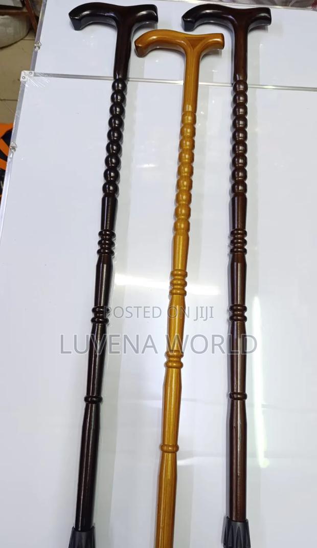Mahogany Wooden Walking Sticks - thumbnail 2